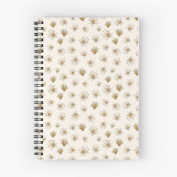 Item preview, pistils mustard green with cream background designed and sold by cezidesign.