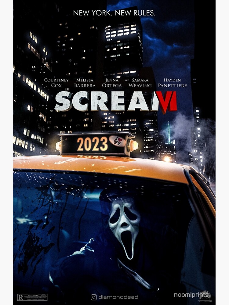 Scream 6 Poster 12x18 Poster
