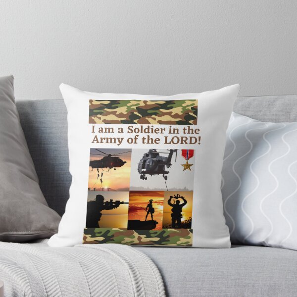 Item preview, I'm a Soldier in the Army of the Lord! designed and sold by DesignsbyDemand.