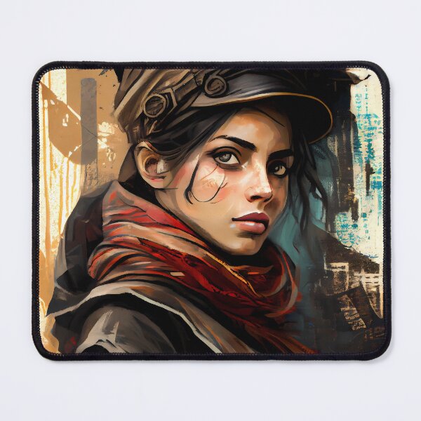 Item preview, 1900s Female: Graffity Style Digital Art Illustration designed and sold by MTJ-Mushrooms.