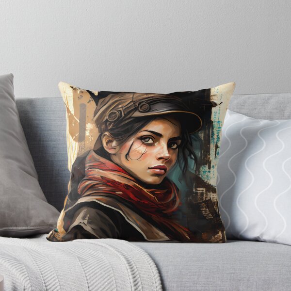 Item preview, 1900s Female: Graffity Style Digital Art Illustration designed and sold by MTJ-Mushrooms.