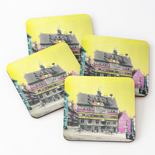 Item preview, nostalgic view of Tübingen town hall designed and sold by Mauswohn.
