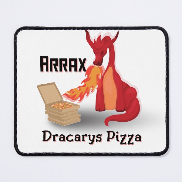 Item preview, Dragon Arrax dracarys Pizza T-Shirt designed and sold by ParodyPixels ⭐⭐⭐⭐⭐(11k+).