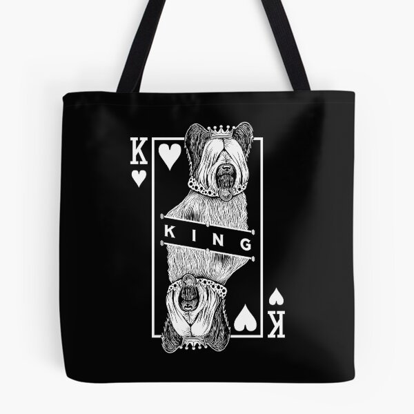 Item preview, Skye Terrier King Of Hearts Funny Dog Lover Pop Art designed and sold by GrandeDuc.