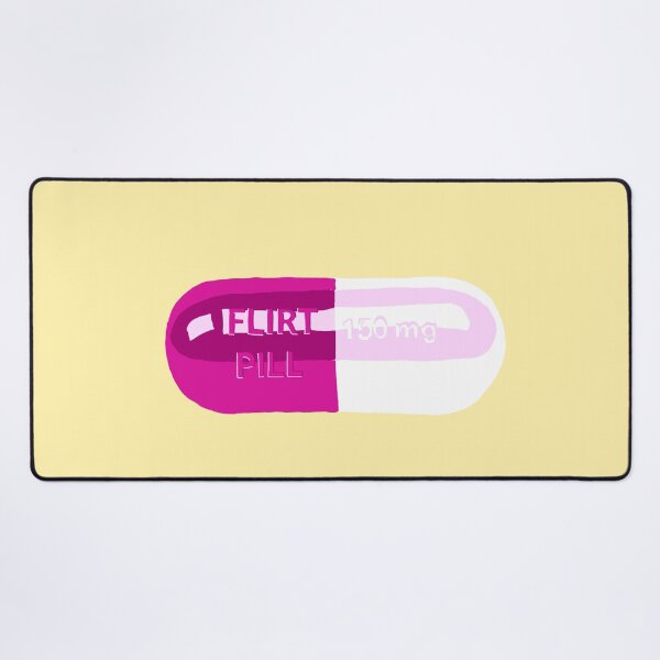 Item preview, Flirt Pill Yellow designed and sold by JaymieMetz.