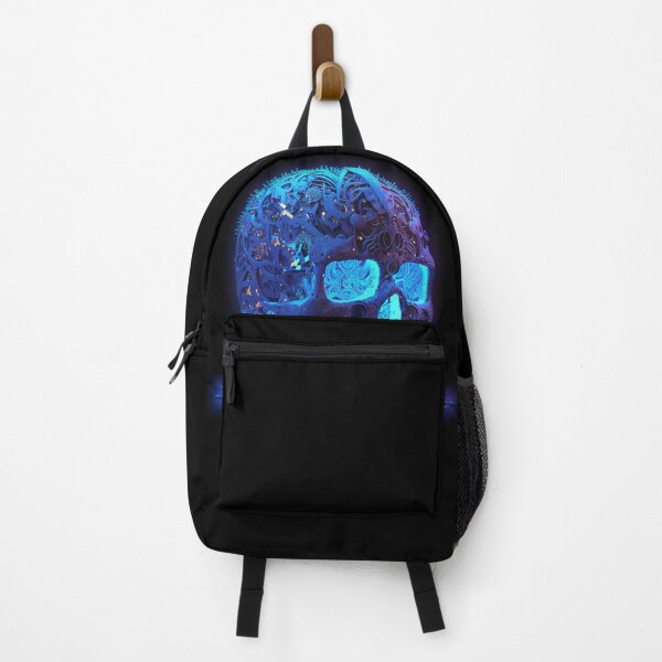 Item preview, Futuristic Blue Cyborg Skull designed and sold by Expressive Vision.