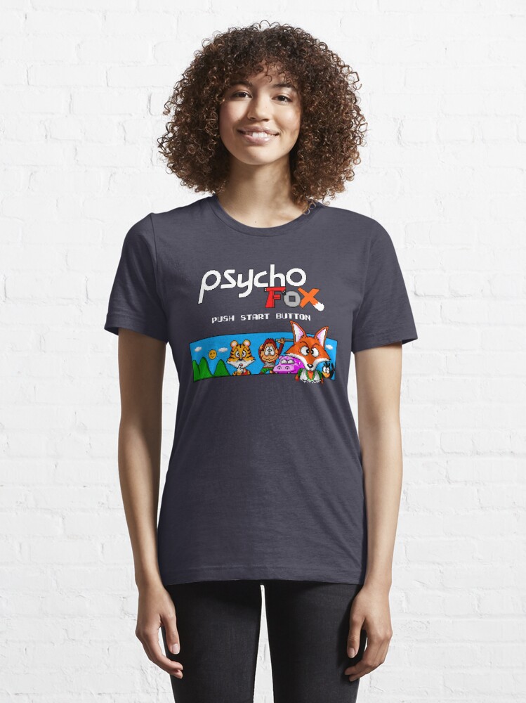 Disover Psycho Fox - Press Start | Essential T-Shirt 