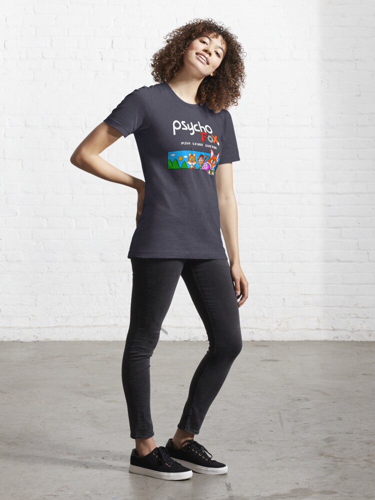 Discover Psycho Fox - Press Start | Essential T-Shirt 