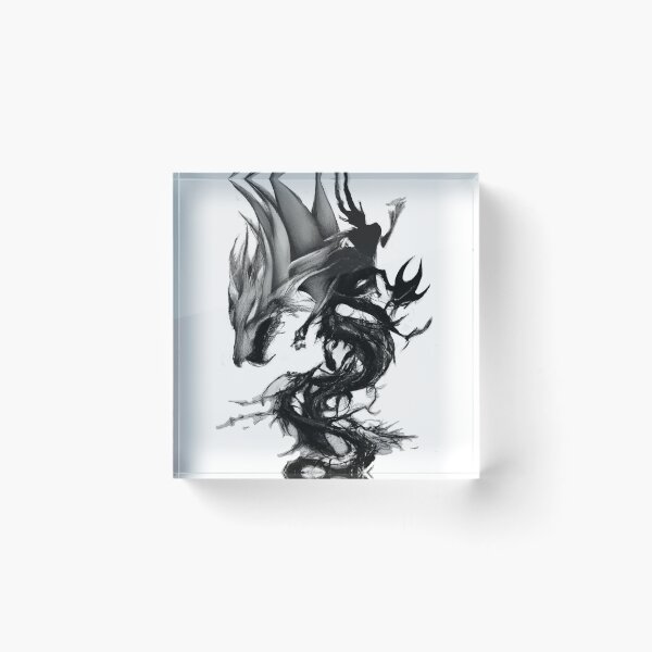 Item preview, Dark wolf designed and sold by ChimeraChime.
