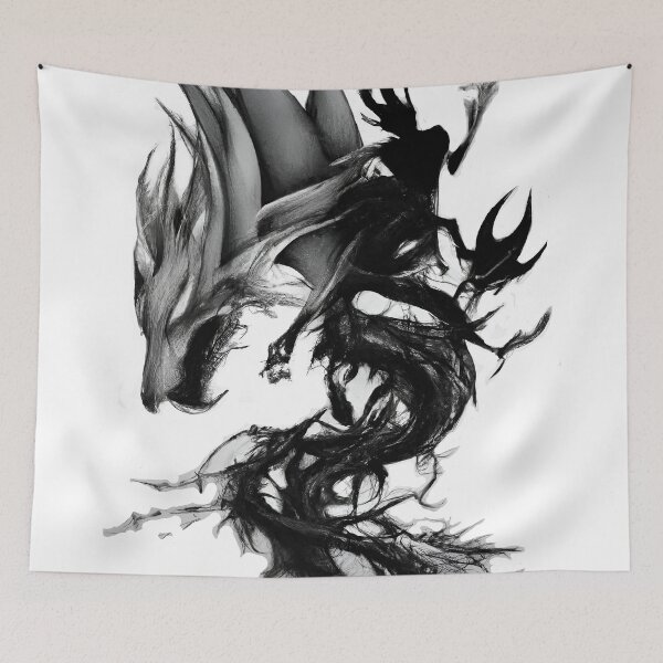 Item preview, Dark wolf designed and sold by ChimeraChime.