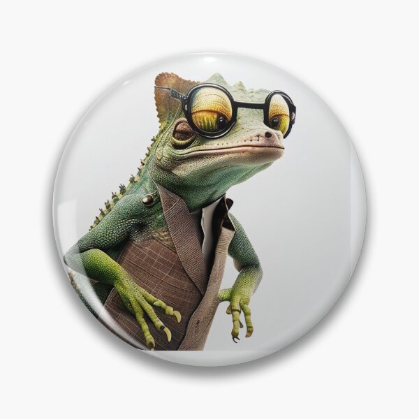 Item preview, Lizard-businessmen in the suit with glasses designed and sold by mybestpicture.