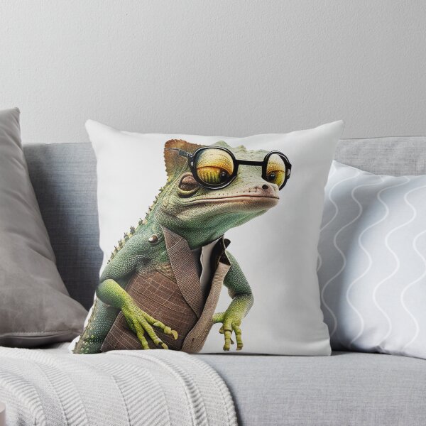 Item preview, Lizard-businessmen in the suit with glasses designed and sold by mybestpicture.