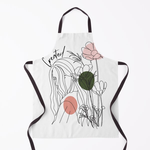 Item preview, Created line art abstract woman with flowers and colors designed and sold by P3113creates.