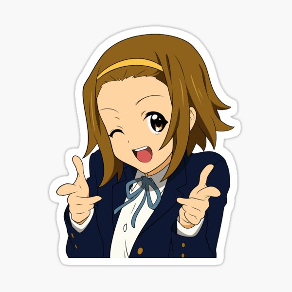 Yui Hirasawa, K-ON Sticker by 27YK