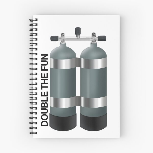 Item preview, Double the fun (SCUBA) designed and sold by Scuba-Div3r.