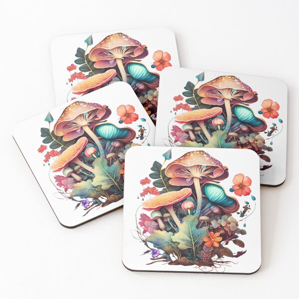 Item preview, Magic Room Mushroom Tee designed and sold by PODUNUSUAL.