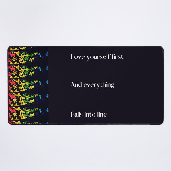 Item preview, Love Yourself First And Everything Falls Into Line designed and sold by DonneeCreations.