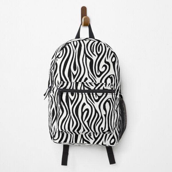 Item preview, black and white zebra organic pattern designed and sold by SJG-digital.