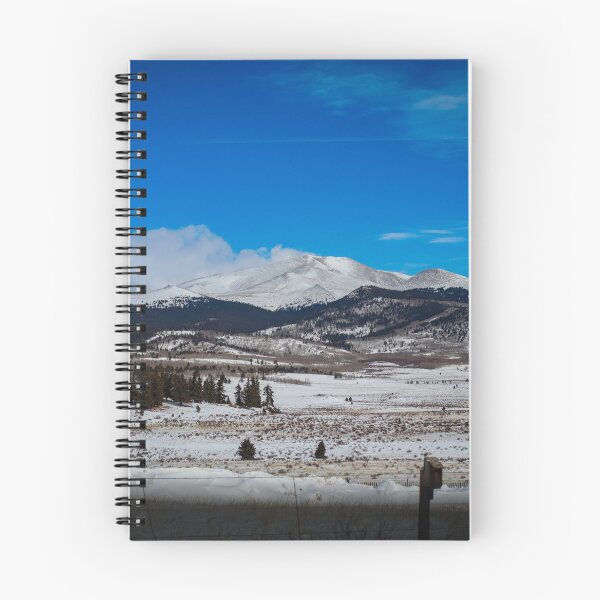 Item preview,  Colorado Mountains with Views on Snowy Peaks near Fairplay town V1 designed and sold by Family Journey with God.