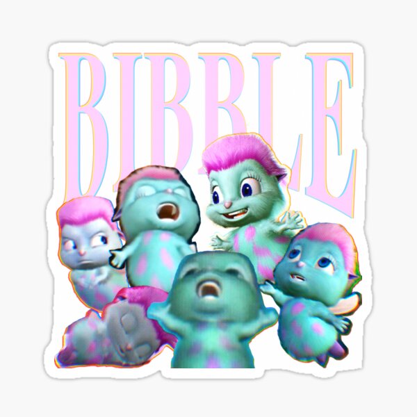 Bibble knows your sins Sticker for Sale by lunchboxcrayon