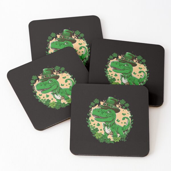 Item preview, Lucky Dino: St. Patrick's Day designed and sold by Cheeeeky.