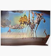 The temptation of st. Anthony Poster