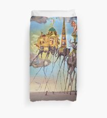 The temptation of st. Anthony Duvet Cover