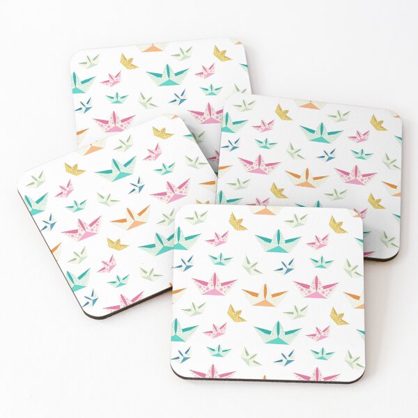 Item preview, seamless pattern of colored paper boats designed and sold by YuYuKoroleva.