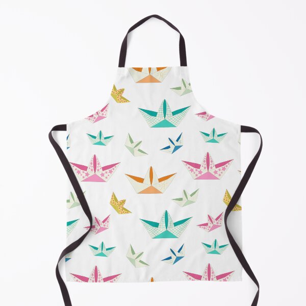 Item preview, seamless pattern of colored paper boats designed and sold by YuYuKoroleva.