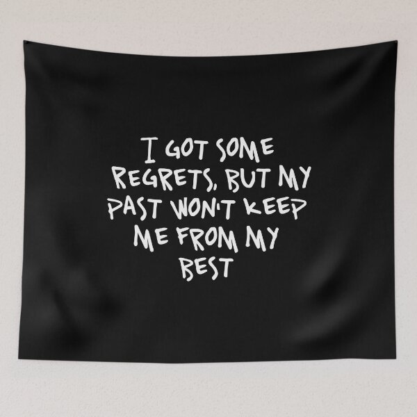 Item preview, Kendrick Lamar Quote Motivational Lyrics Rich Spirit Black designed and sold by StickTheSong.