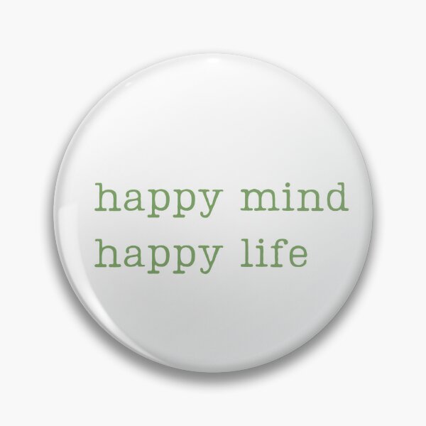Item preview, Happy mind happy life designed and sold by Ivory  Craft.