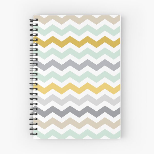 Item preview, Grey Mint & Yellow Chevron Zig Zag pattern designed and sold by inspirationzgal.