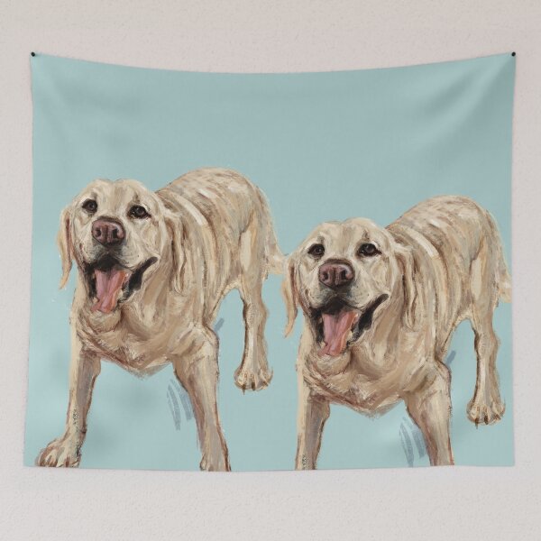Item preview, Happy Labrador Dog designed and sold by belettelepink.