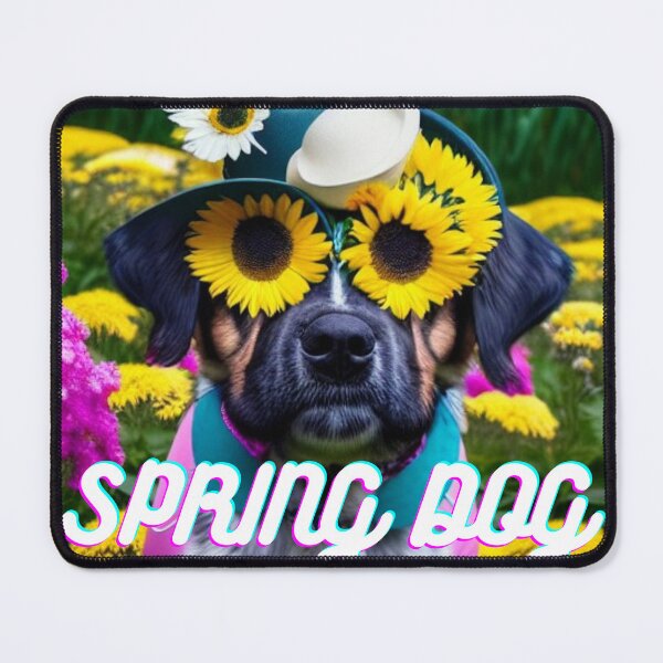 Item preview, spring dog designed and sold by Wilcherito.