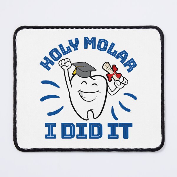 Item preview, Holy Molar I Did It Dentist Dental Hygienist Graduation designed and sold by jaygo.