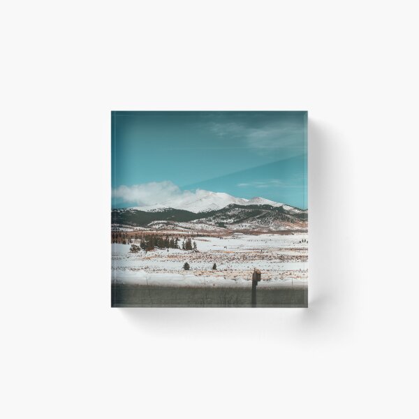 Item preview, Colorado Mountains with Views on Snowy Peaks near Fairplay town V2 designed and sold by Family Journey with God.
