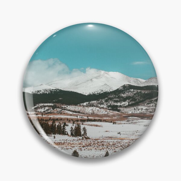 Item preview, Colorado Mountains with Views on Snowy Peaks near Fairplay town V2 designed and sold by Family Journey with God.