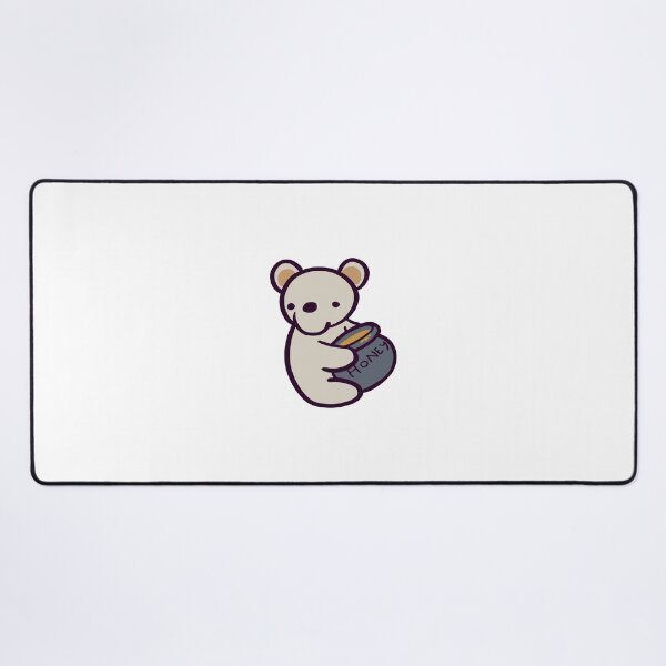Item preview, Cute Cartoon Polar Bear Holdin Honey Pot designed and sold by ThumboArtBumbo.