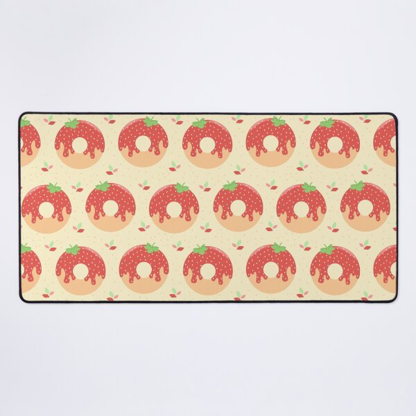 Item preview, Strawberry Donut Beige designed and sold by ChallaDesign.