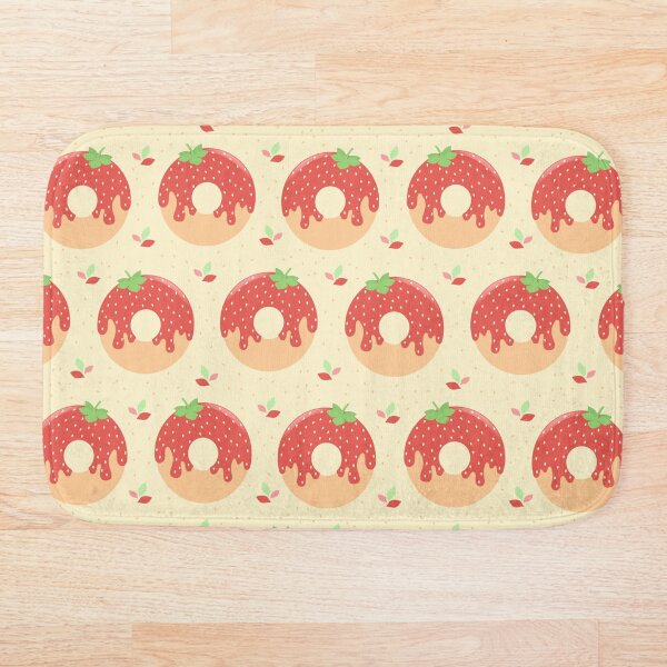 Item preview, Strawberry Donut Beige designed and sold by ChallaDesign.