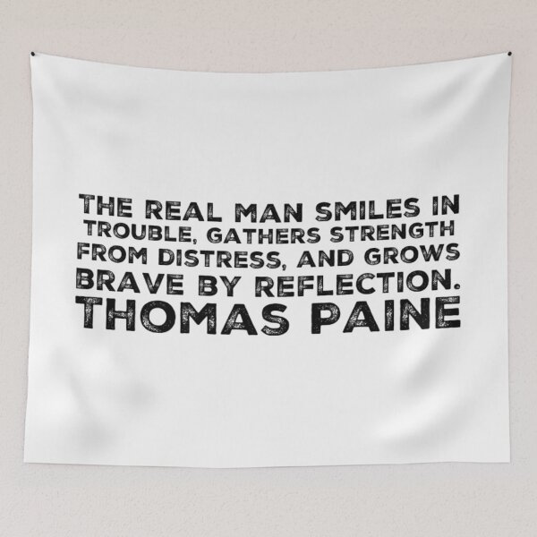 Item preview, The Real Man- Thomas Paine designed and sold by homesteadswag.
