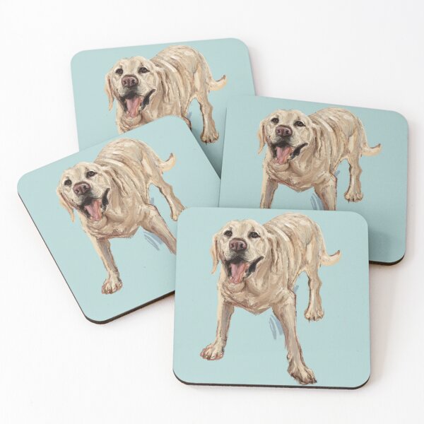 Item preview, Happy Labrador Dog designed and sold by belettelepink.