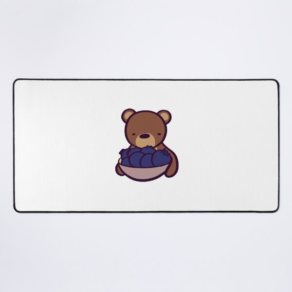 Item preview, Brown Bear Bluebeary Basket designed and sold by ThumboArtBumbo.