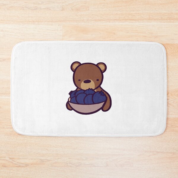 Item preview, Brown Bear Bluebeary Basket designed and sold by ThumboArtBumbo.