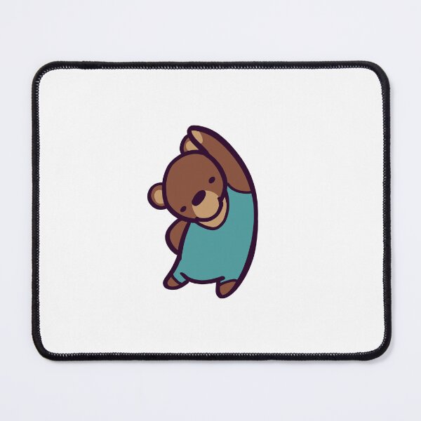 Item preview, Bearobics - Aerobics for adorable cartoon brown bears designed and sold by ThumboArtBumbo.