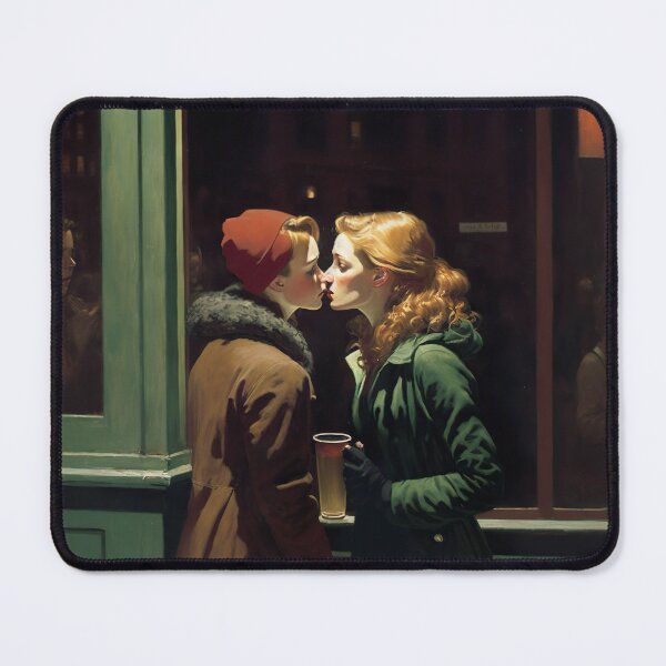 Item preview, The Kiss 01, Vintage Art designed and sold by Lonesomefolk.