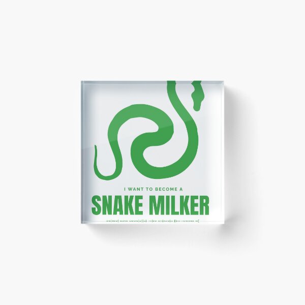 Item preview, Snake milker, science careers, I love reptiles designed and sold by Work life.