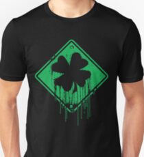 Dripping Irish Shamrock St. Patrick's Day Unisex T-Shirt