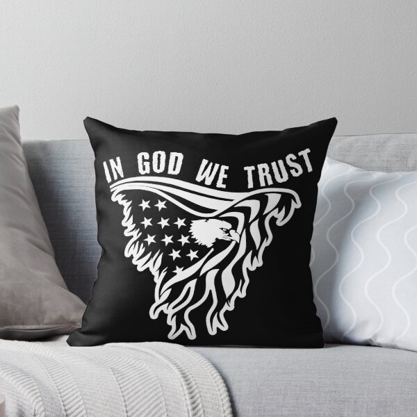 Item preview, American Flag Bald Eagle - In God Trust designed and sold by LordAudes.