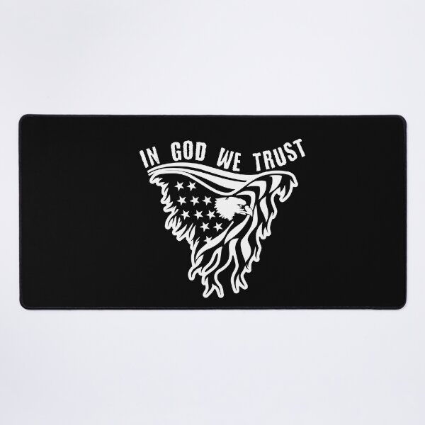 Item preview, American Flag Bald Eagle - In God Trust designed and sold by LordAudes.